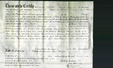 Deed by Married Women - Ann Sarah Smith-Original Ancestry
