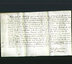 Deed by Married Women - Elizabeth Bristoe-Original Ancestry