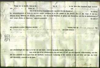 Deed by Married Women - Anne Jackson-Original Ancestry