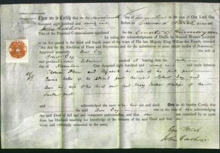 Deed by Married Women - Ann Day-Original Ancestry