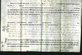 Deed by Married Women - Elizabeth Richards, Abia Hughes and Eliza Smith-Original Ancestry