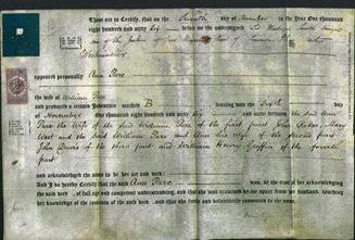 Deed by Married Women - Ann Pare-Original Ancestry