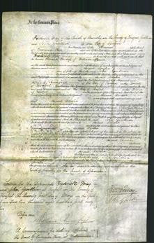 Court of Common Pleas - Amelia Spencer-Original Ancestry