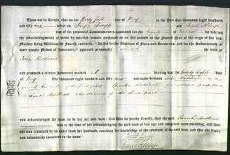 Deed by Married Women - Sarah Hatherill-Original Ancestry