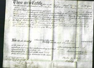 Deed by Married Women - Elizabeth Hunsley-Original Ancestry