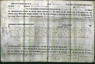 Deed by Married Women - Susannah Shore-Original Ancestry