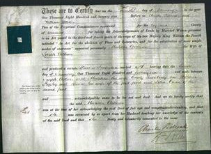 Deed by Married Women - Matilda Adlam-Original Ancestry