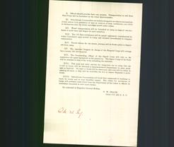 Letter - Sent by F.W. Frank