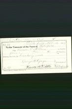 Wakefield, Massachusetts Payment Voucher - Horace N Fellows