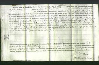Deed by Married Women - Ruth Esther West and Celia Darby-Original Ancestry