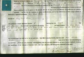Deed by Married Women - Ann Sarah Kocher-Original Ancestry