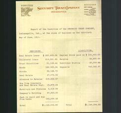 Letterhead - Security Trust Company