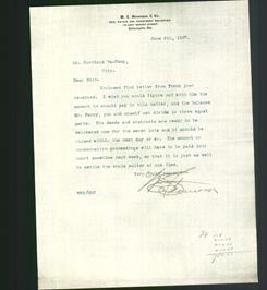 Letterhead - W.E. Stevenson & Co.