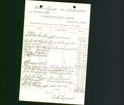 Bank Letterhead - Curwensville Bank