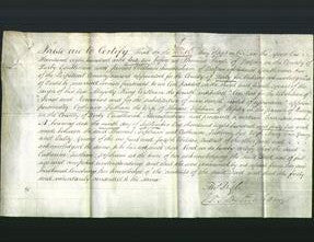 Deed by Married Women - Catherine Tatham Topham-Original Ancestry