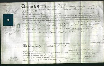 Deed by Married Women - Fanny Hurt-Original Ancestry