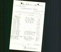 Bank Letterhead - Curwensville Bank