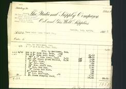 Letterhead - The National Supply Company