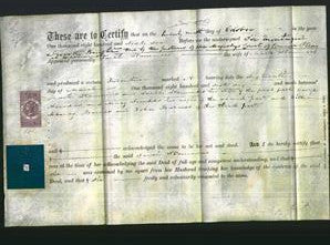 Deed by Married Women - Sarah Stammers-Original Ancestry