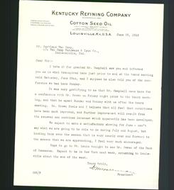 Letterhead - Kentucky Refining Company