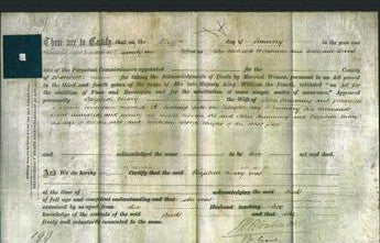 Deed by Married Women - Elizabeth Mary Hemming-Original Ancestry