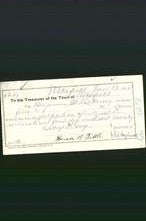 Wakefield, Massachusetts Payment Voucher - Benjamin F Pickering