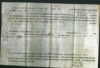 Deed by Married Women - Elizabeth Brown-Original Ancestry
