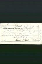 Wakefield, Massachusetts Payment Voucher - James W Garvin