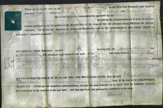 Deed by Married Women - Elizabeth Thompson-Original Ancestry