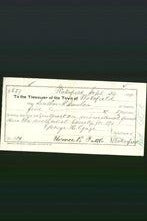 Wakefield, Massachusetts Payment Voucher - Luther M Sanborn