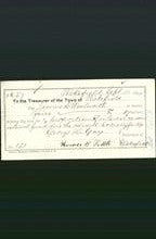 Wakefield, Massachusetts Payment Voucher - James L Wentworth