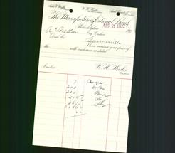 Bank Letterhead - Manufacturers National Bank