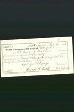 Wakefield, Massachusetts Payment Voucher - William A Maleham