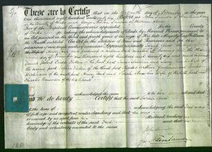 Deed by Married Women - Sarah Ann Ford-Original Ancestry