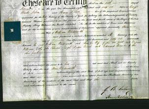 Deed by Married Women - Anne Wordsworth-Original Ancestry