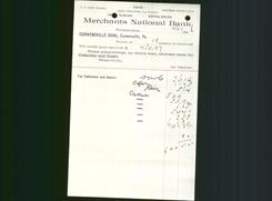 Bank Letterhead - Merchants National Bank