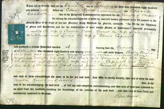 Deed by Married Women - Drucella Wyres, Harriet Whitehouse and Louisa Capewell-Original Ancestry