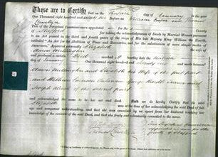 Deed by Married Women - Elizabeth Millington-Original Ancestry
