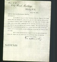 Letterhead - Room No. 10 City Bank Building