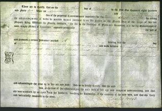 Deed by Married Women - Rhoda Priest-Original Ancestry