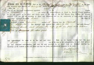 Deed by Married Women - Susan Courti-Original Ancestry