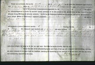 Deed by Married Women - Ann Stoneley-Original Ancestry