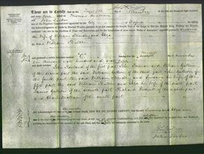 Deed by Married Women - Susanna Stroudley and Eliza Butcher-Original Ancestry
