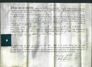 Deed by Married Women - Elizabeth Millington-Original Ancestry