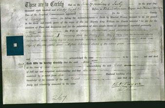 Deed by Married Women - Ann Woodworth-Original Ancestry