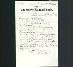 Letterhead - Citizens National Bank