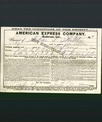 Receipt - American Express Company