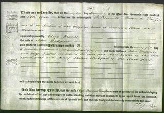 Deed by Married Women - Eliza Frances Dudgeon-Original Ancestry