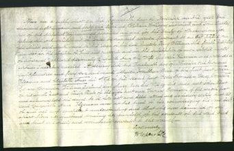 Deed by Married Women - Elizabeth Ann Flexman-Original Ancestry