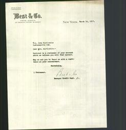 Letterhead - Best & Co.